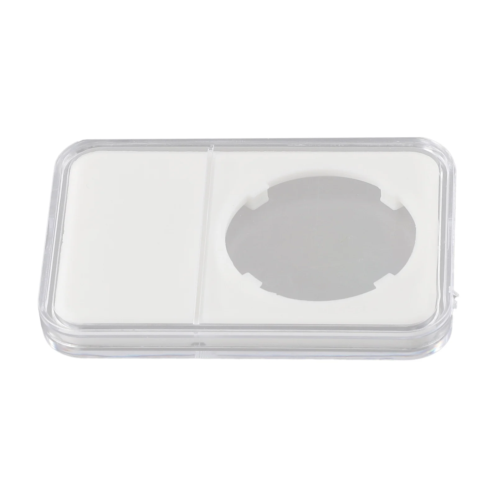 1 Pc 38mm Coin Slab Holder Display Case Transparent Convenient Silver Coin Collection Slab Display Case Home Decor