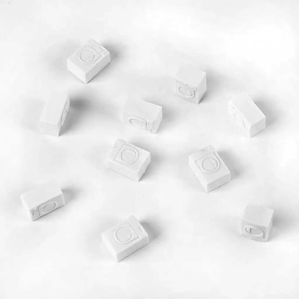 

10Pcs Plastic Models Furniture Washer Machine Miniatures Toy for DollHouse