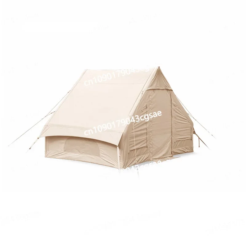 Outdoor Inflatable Tent 6.3 Square Meters 12 Square Meters, One Bedroom and One Living Room Camping Tent Free of 6-8 People