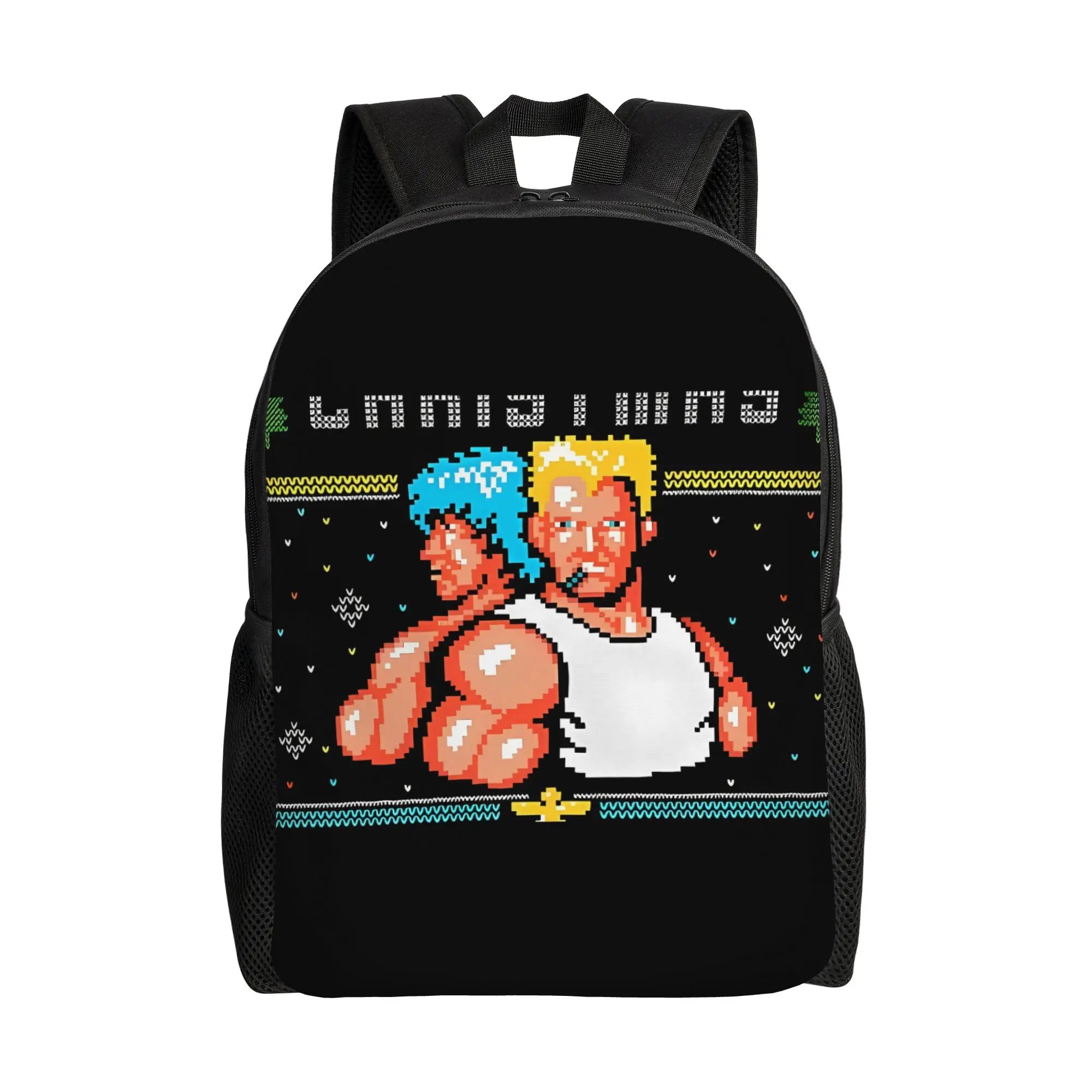 

Chritmas Contrassic Contra NES Schoolbag Students Fashionable Large Capacity Schoolbag Back To School Season