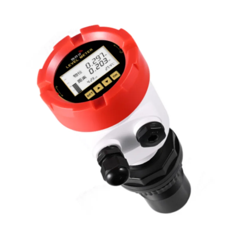 

Intelligent LCD Display Non-Contact Level Meter Gauge 5M 10M 15M Range Ultrasonic Water Level Sensor 4-20mA RS485 Level Meter