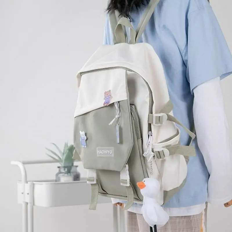 

Рюкзак с милыми аксессуарами для школьной сумки для девочек подростка Книж