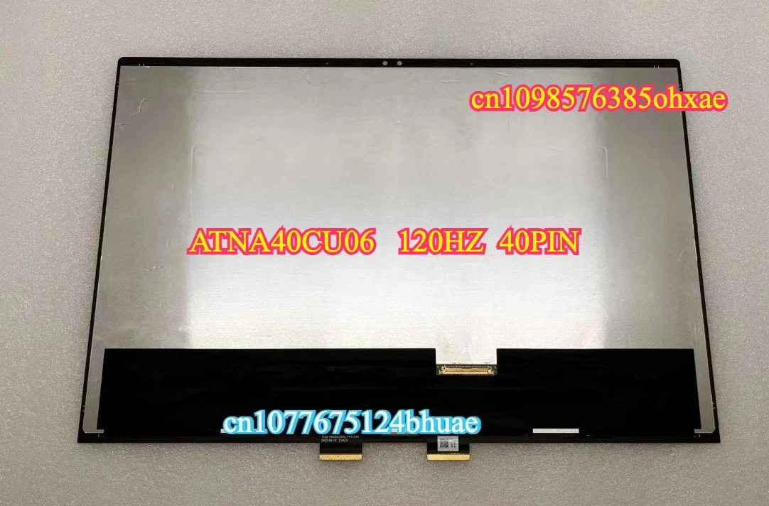 For A.sus ZenBook 14 UX3405M UX3405 Q425M Touch OLED Matrix LCD Screen ATNA40CT02 ATNA40CU06 Upper Half