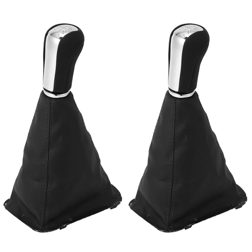 

5-скоростная автомобильная ручка переключения передач из искусственной кожи, чехол переключения передач для Avensis T25 MK2 II 2003-2009