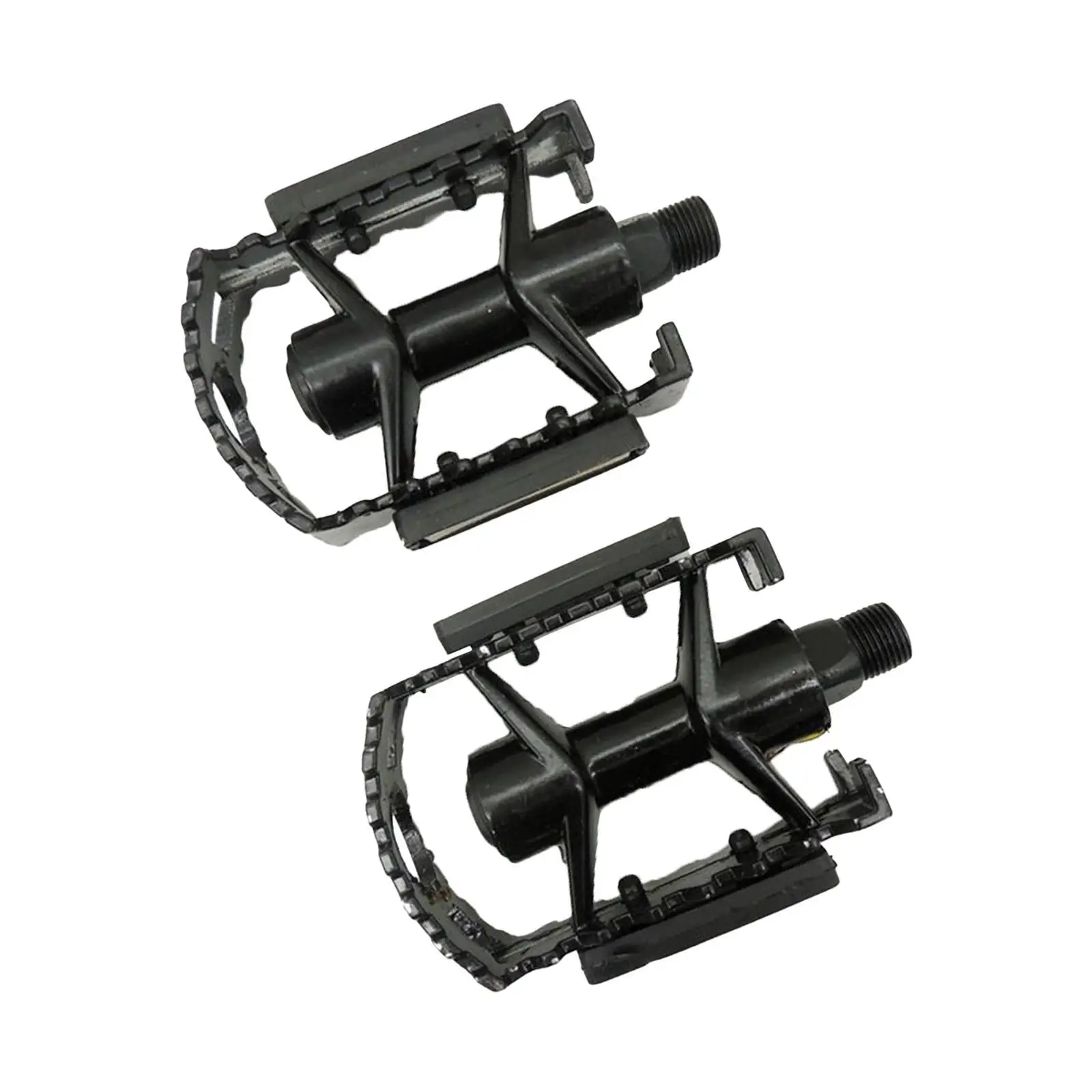 Bicycle Pedals Wide Flat Pedals Ultralight Premium Sturdy Hollow Out Bike Platform Pedals for Mountain Bikes, BMX