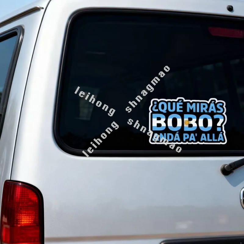 Spanish Latino Argentina Sticker Funny Soccer Fan Car Decal Suitable for Gift for Laptop Helmet Windshield Scratch Covering - view 3