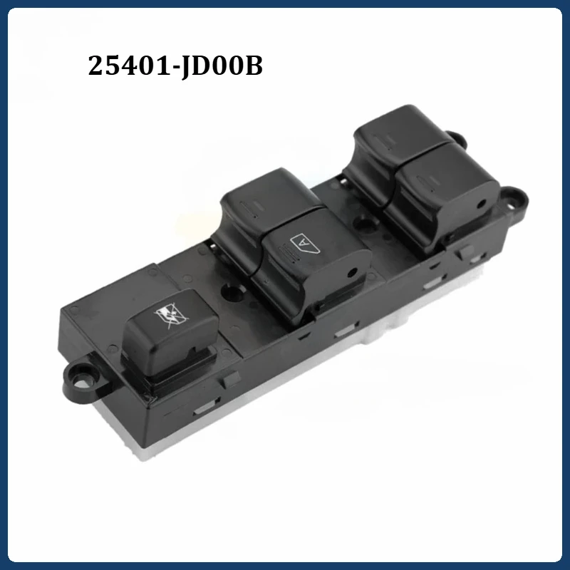 

25401-JD00B 14+3 контакта Передний левый переключатель управления стеклоподъемником для Nissan Qashqai/Qashqai+2 I J10 NJ10) Note II 5 فا (E12)