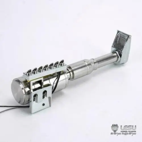 LESU RC Parts Metal Air Filter LED Daylight for 1/14 Scale RC DIY Tamiyaya Model Remote Control Tractor Truck Toys TH15078