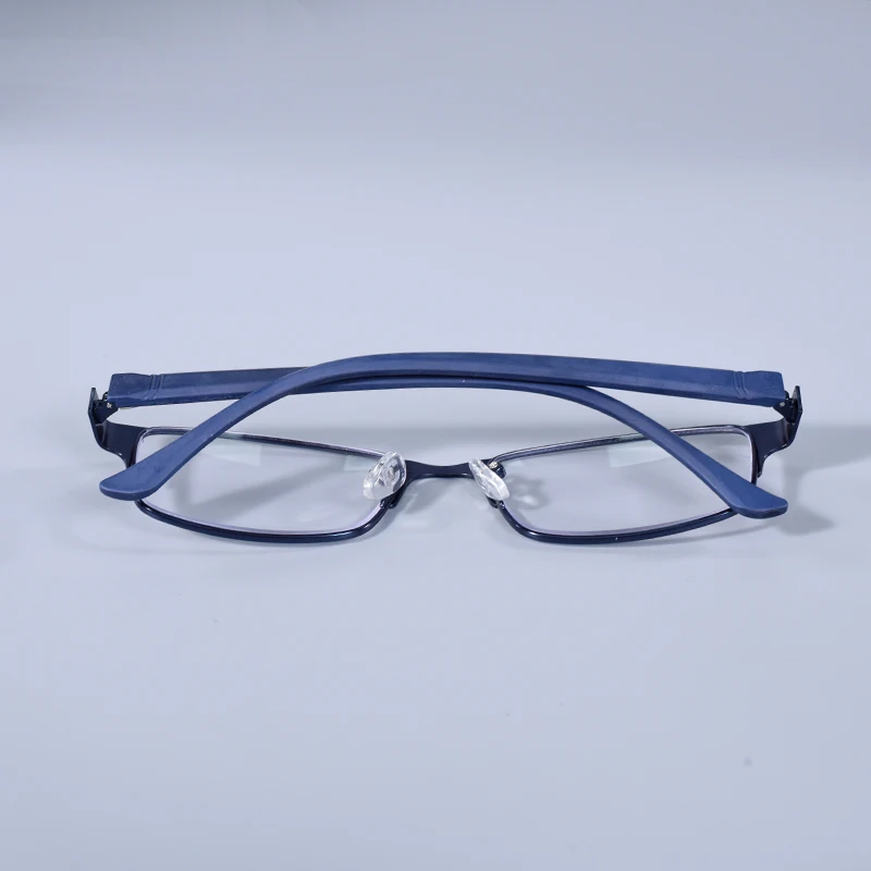 Edelstahl Lesebrille Männer Business Presbyopie Brille Männlich Anti Blau Licht Brillen Frühling Scharnier + 100 + 125 + 150 + 175 – Detail 16