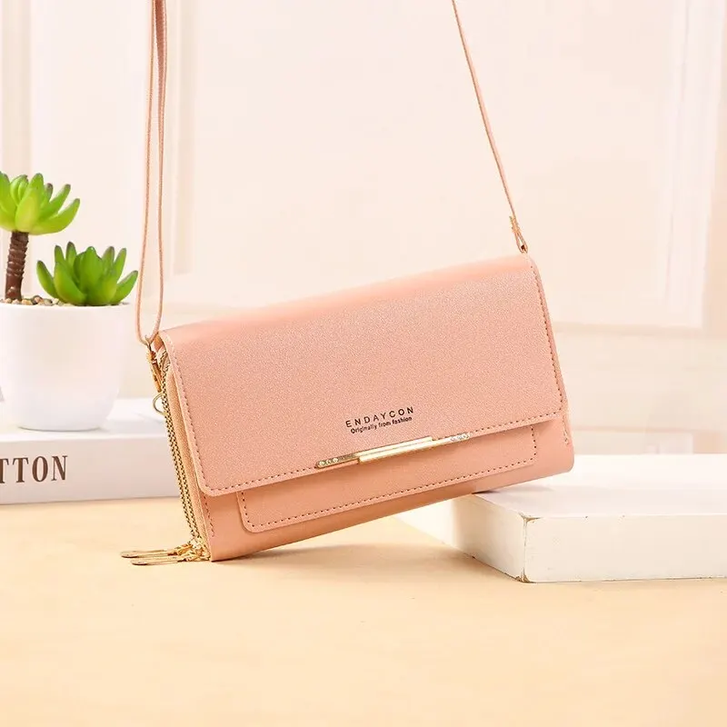 Women Solid Color Multi Functional Shoulder Bag Korean Version Fashion Large Capacity Handheld Purse Waterproof Multiple Colors