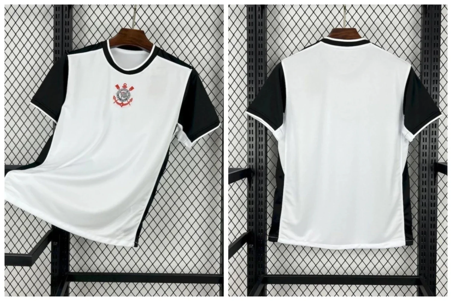 

New Football Corinthians 3D Printed T-shirt 2025 Summer Men's and Women's Fashion Sports Breathable Short-sleeved T-shirts Tops