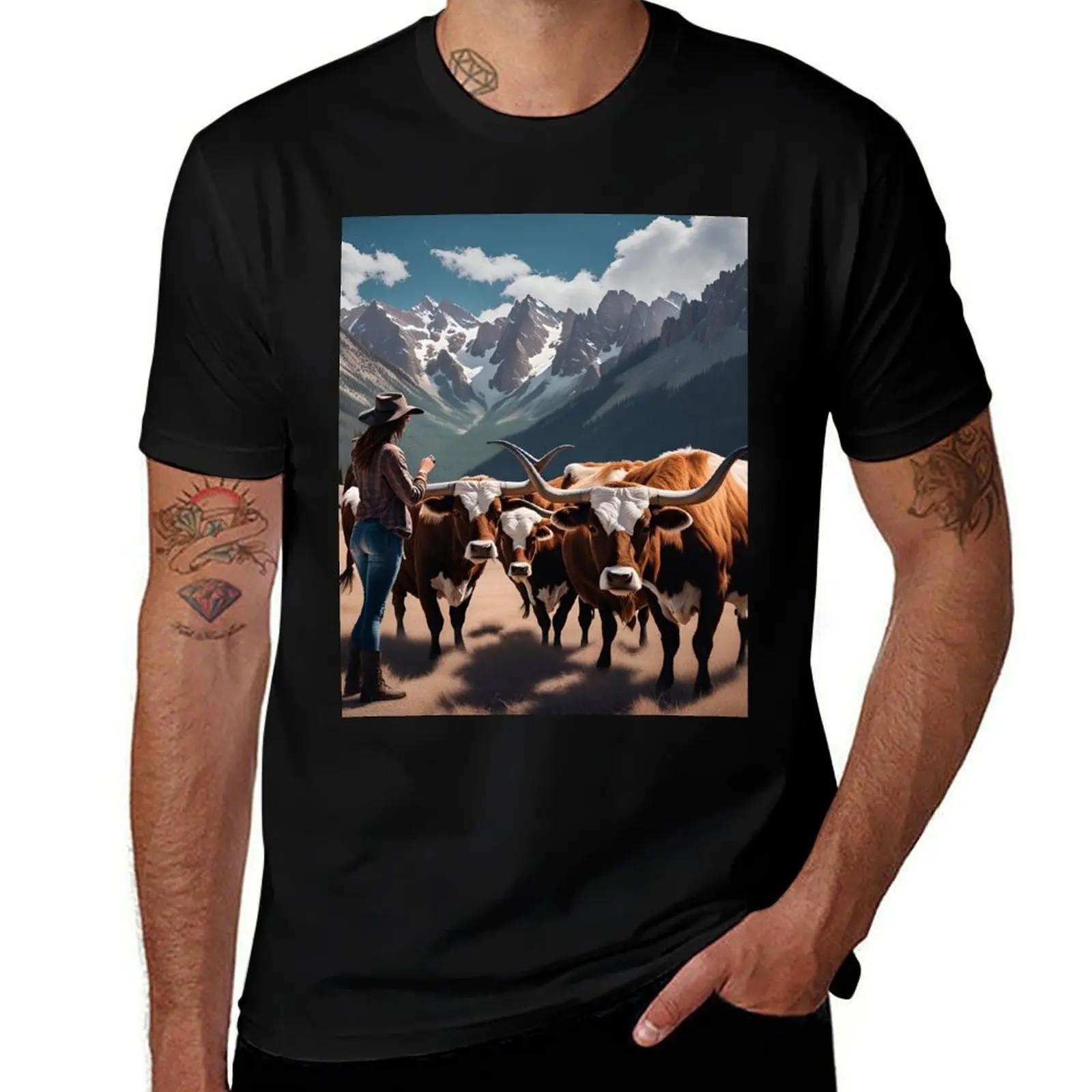 

Colorado Longhorns T-Shirt t shirts with prints man t shirt summer man t shirts cotton T-shirt