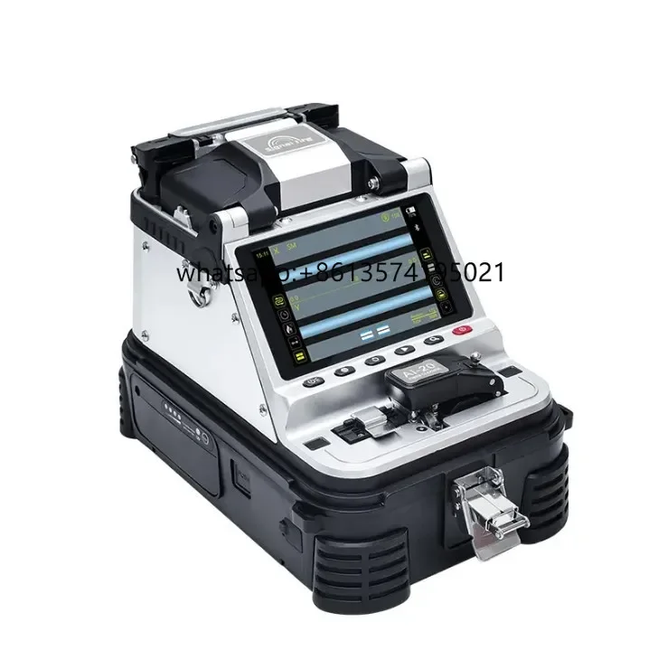 

TNewest Signal Fire Ai20 Ai-20 Fusion Splicer With Electric Fiber Cleaver And Spare Electrodes 9 Functions Stripper