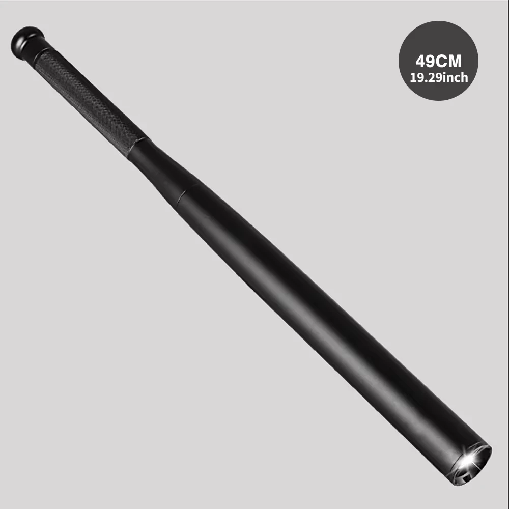 Imagem -03 - Impermeável Self Defense Flashlight Stick Led Baseball Bat Alumínio Liga Tocha para Emergência Anti-motim Equipamento