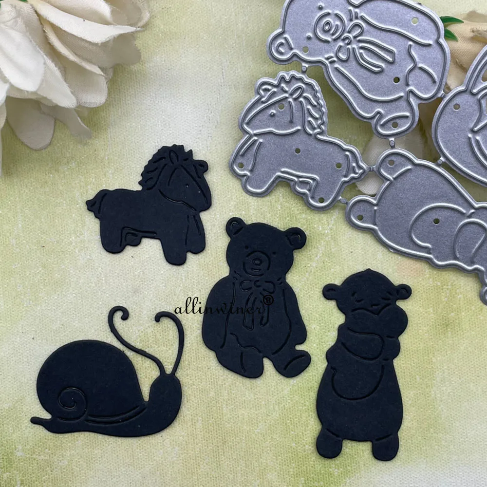 Baby doll Metal Cutting Dies Stencils Die Cut for DIY Scrapbooking Album Paper Card Embossing