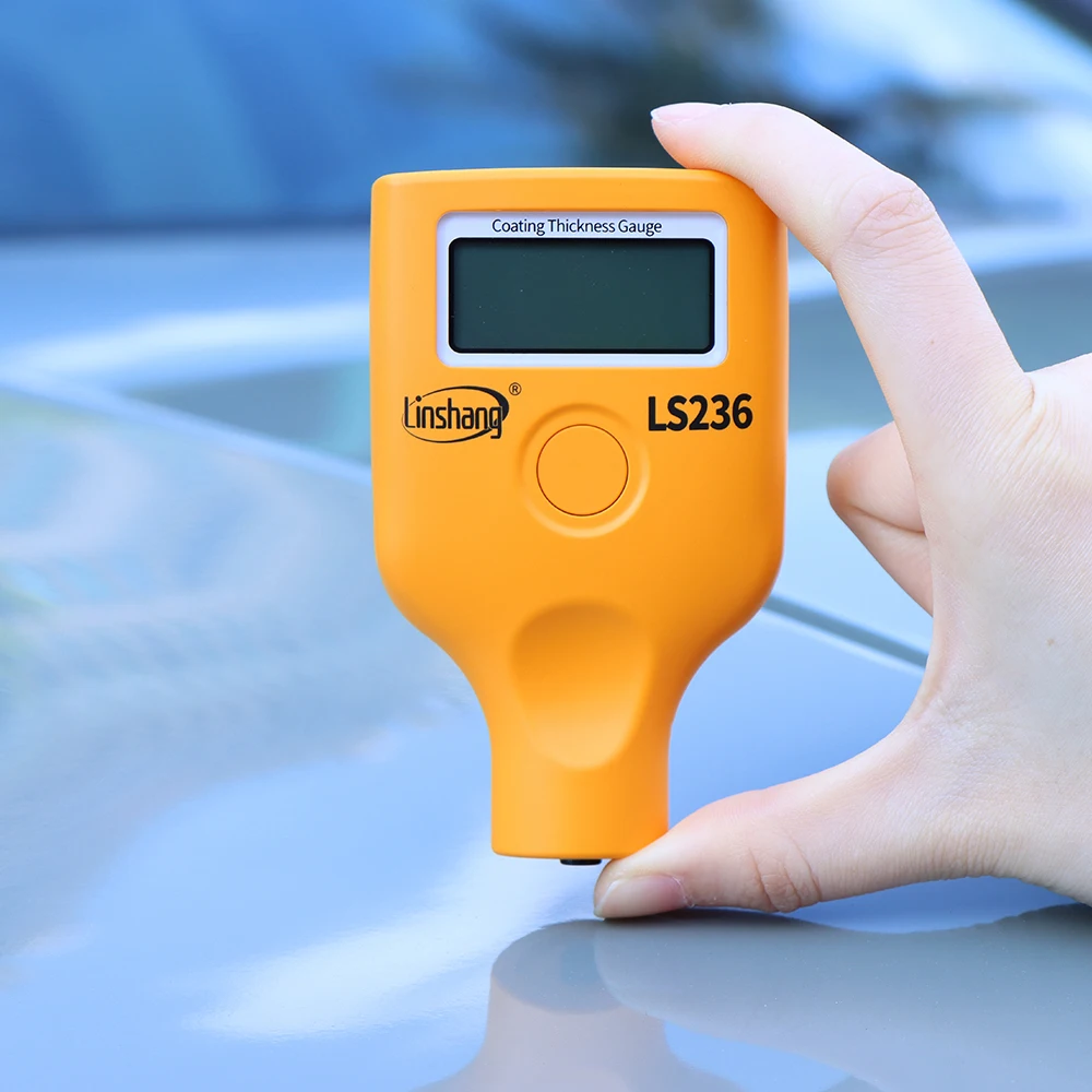 LS236 Plating Thickness Tester Types Portable Car Paint Thickness Meter Portable Coating Thickness Meter