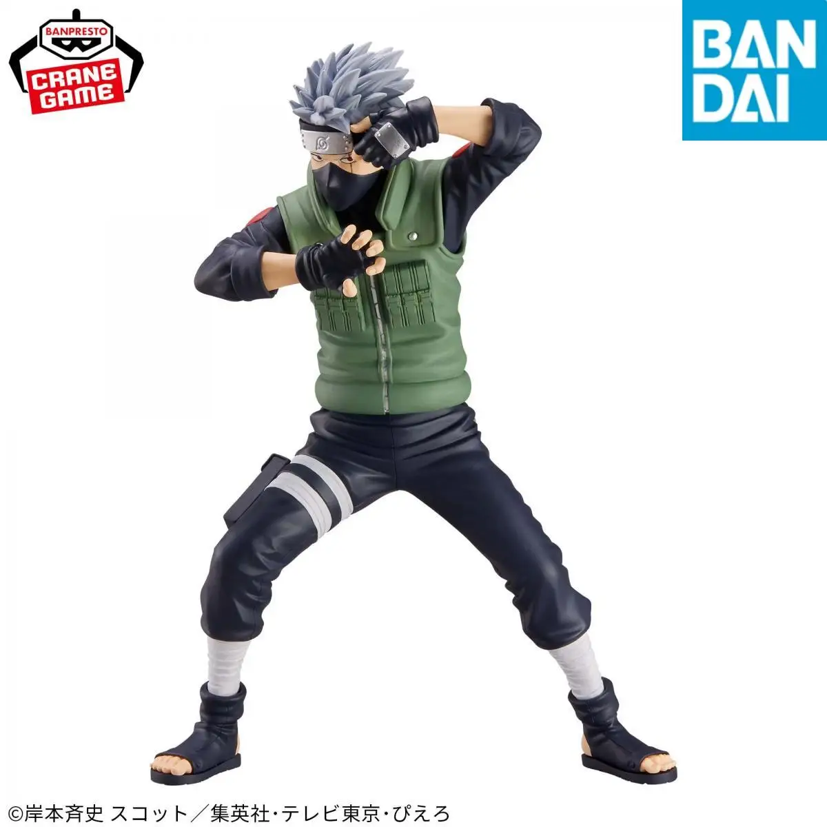 Auf Lager BANDAI Original BANPRESTO NARUTO Grandista HATAKE KAKASHI Anime Action PVC Figuren Sammlung Modell Spielzeug Kinder Puppe Geschenke