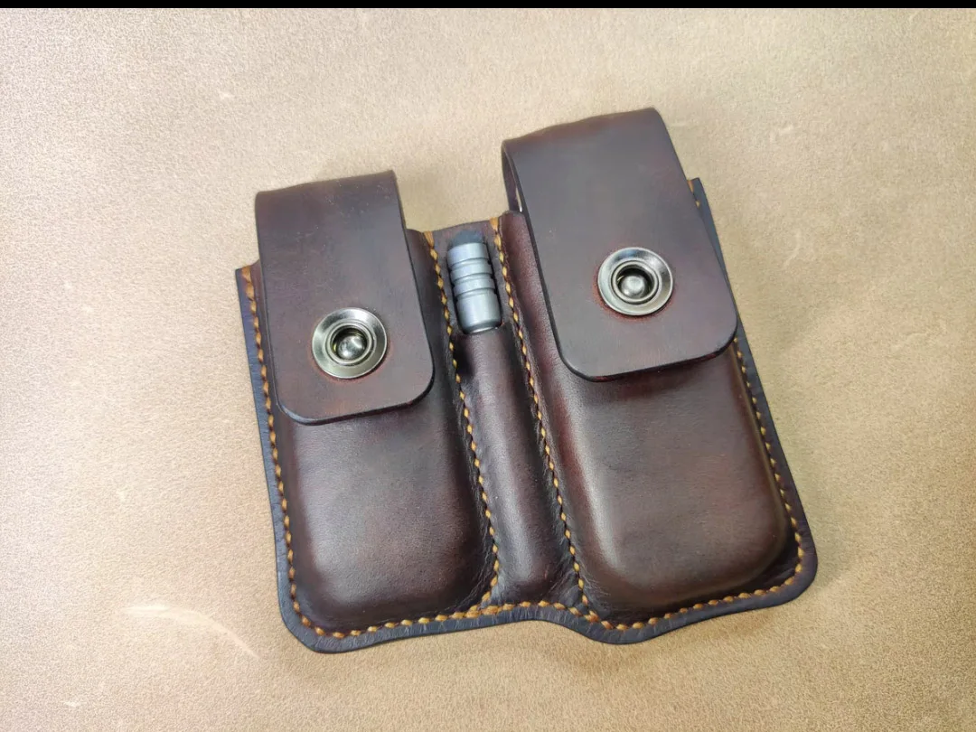 Hand Made Bolsa de Couro Bainha Protetora para Leatherman Surge Alicates e Ferramentas Não Incluídas