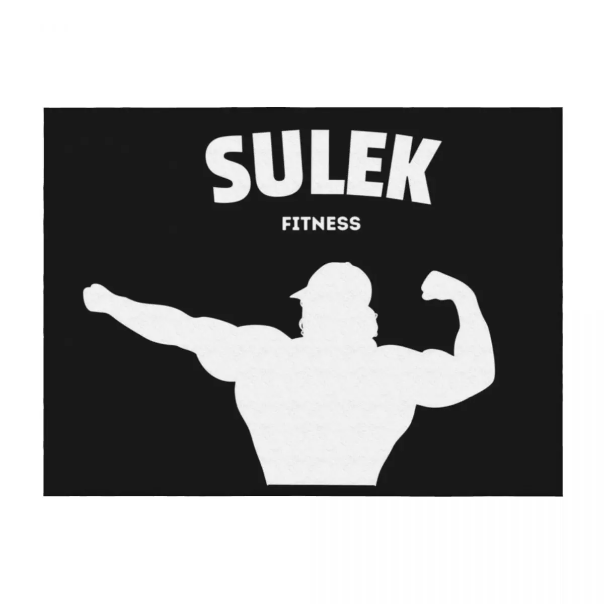 

Sam Sulek Iconic Pose Throw Blanket halloween Tourist Decorative Sofas Flannel Fabric Blankets