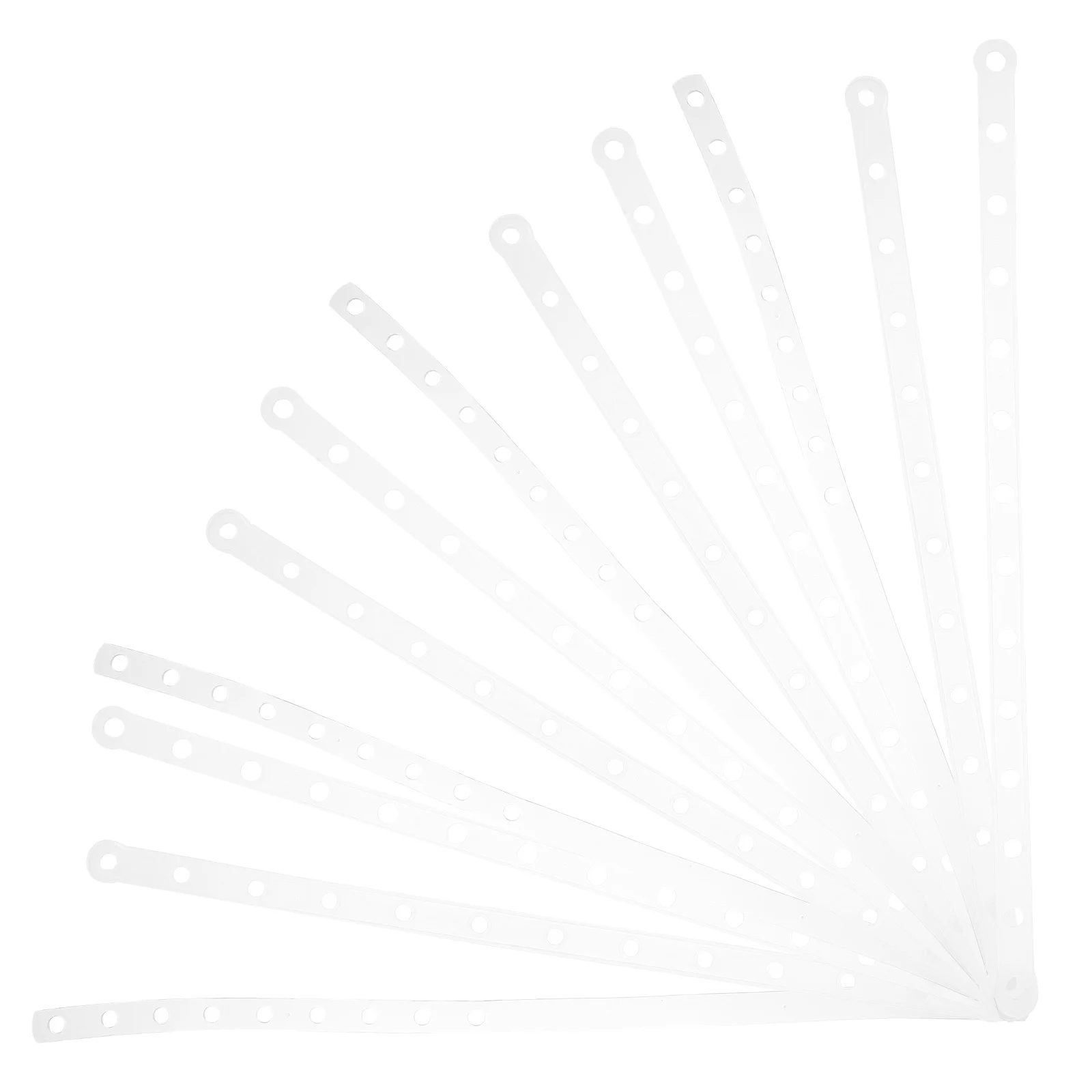 

30Pcs Hanger Connector Strips Plastic Space Saving Hooks Closet Organizer Garment Display Universal Compatibility Quick