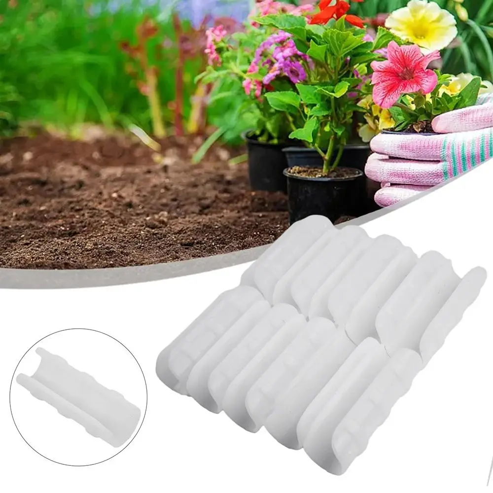 Durable 20/22/25/32mm Film Buckle Clip Plastic Gardening Supplies Greenhouse Snap Clamps Film Buckle Clamps