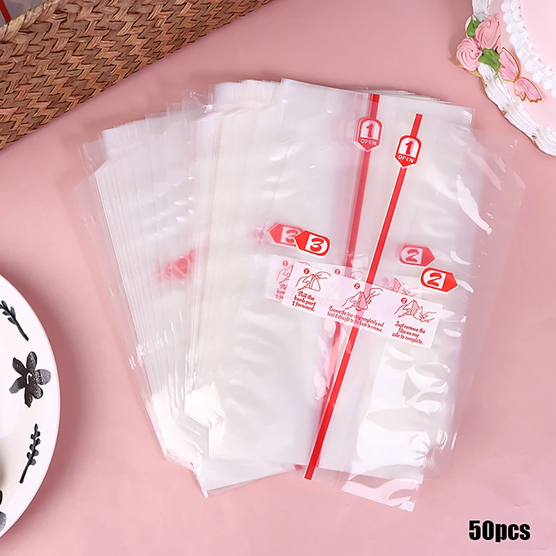 10/50/100 Stuks Food Grade Dubbele Lagen Japanse Driehoek Rijst Bal Zeewier Onigiri Wrappers Sushi Bento wegwerp Verpakking Zakken