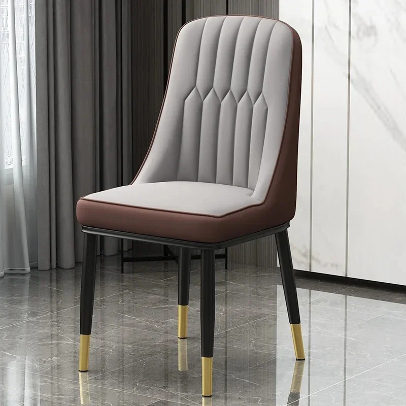 European Kitchen Dining Chairs Luxury Modern Nordic Upholstered Dining Chairs Trendy Vintage Sillas De Comedor Furnitures