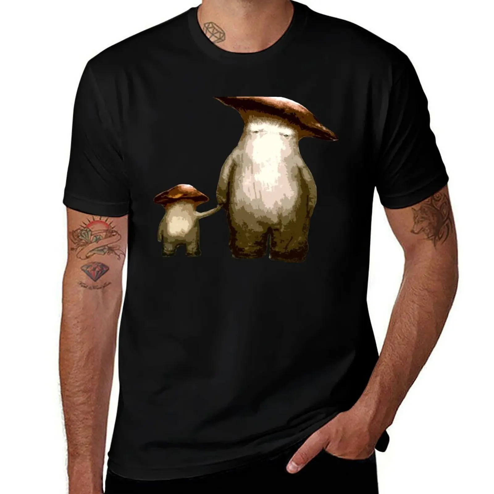 

Mushroom People T-Shirt t shirts for man cotton graphic t shirts for man anime t shirts oversize T-Shirt
