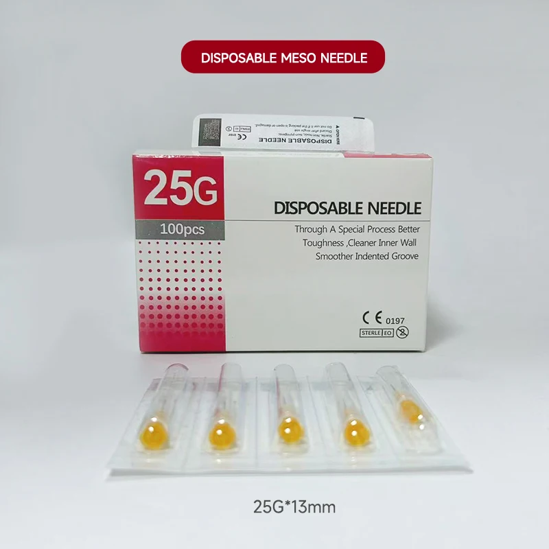 25G 13mm Needle High Quality Small Disposable Needles Eyelid Tools Tattoo Needle