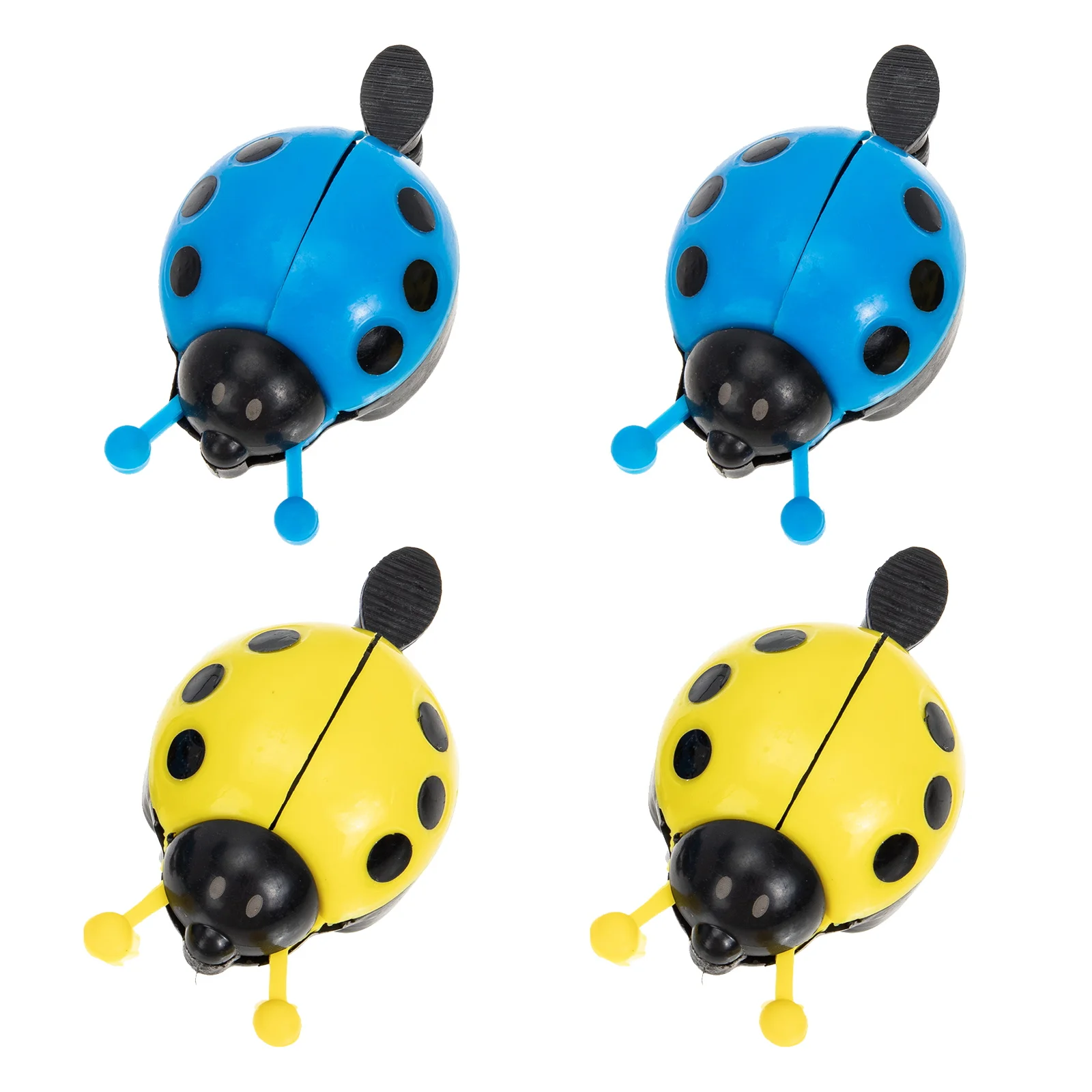 

4pcs Children Bicycle Bell Kids Ladybug Girl Cycling Bells Metal Plastic Durable Loud Bike Accessories Scooter Horn