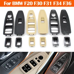 Car Interior Left Right Door Window Lifter Switch Cover Panel Trim For BMW 1 3 4 Series F20 F30 F31 F34 F35 F36 320i 330i 335i