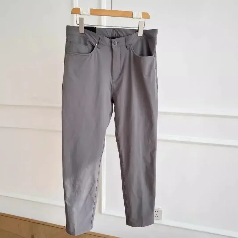 Männer Klassische Vierseitige Frühling Jogginghose Business Casual Trainingsanzug Hosen für Männer Mit Taschen Einfarbig Hosen