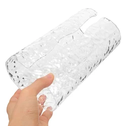 1PC Clear PET Tissue Box Desktop Ornament Car Mount Napkin Organizer Wipes Dispenser Tissue Holder Paper Towel Storage Case