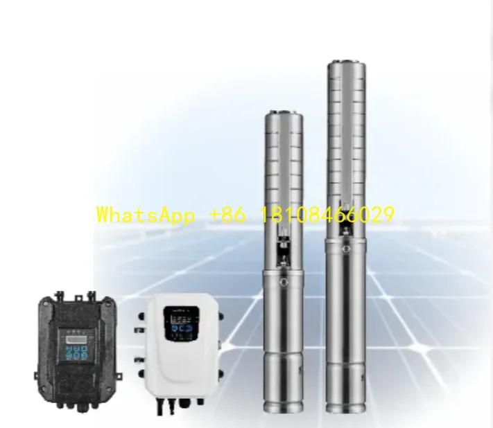 

DC Solar Deep Well Pump with Inverter for Plateau Vegetable Plantation Irrigation Flow Rate:20M3/h Head/Well Depth:112m