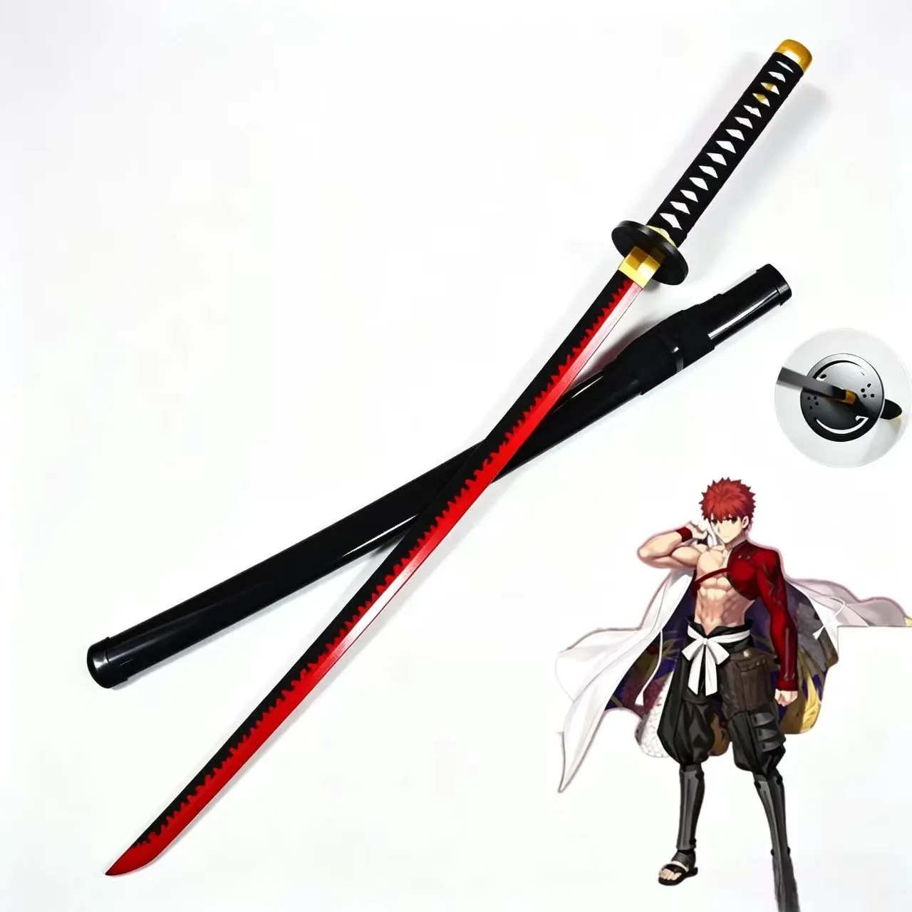 Anime Fate Grand Order Senji Muramasa Katana Cosplay Prop Halloween Party Role‑Play Costume Accessories Props 2
