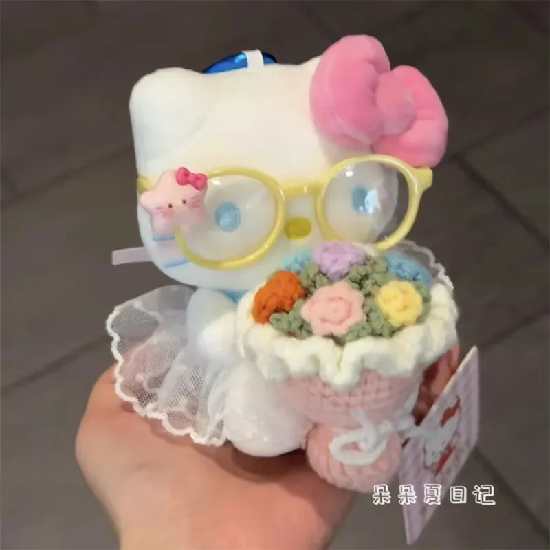 かわいいサンリオハローキティバッグペンダントバックパックぶら下げアニメ漫画かわいいアクセサリーぬいぐるみキーホルダー女の子ハロウィンギフトおもちゃ