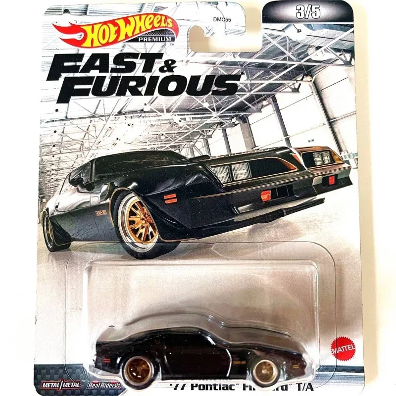 Original Hot Wheels Premium Car Fast & Furious 1:64 Carro Diecast Entertainment Culture Ford Pontiac Chevrolet Kid Toys for Boys