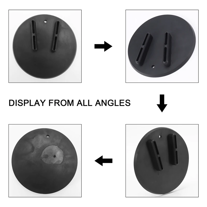 Bantalan Kickstand sepeda motor, alas kick Stand Coaster Puck untuk Harley Davidson Touring Sportster