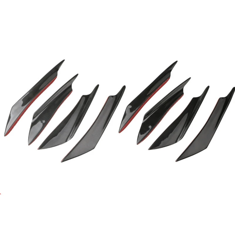 Car Front Bumper Lip Decoration Diffuser Splitter Fins for Lada Priora vesta Priora Granta 110 111 112 KALINA LARGUS Niva