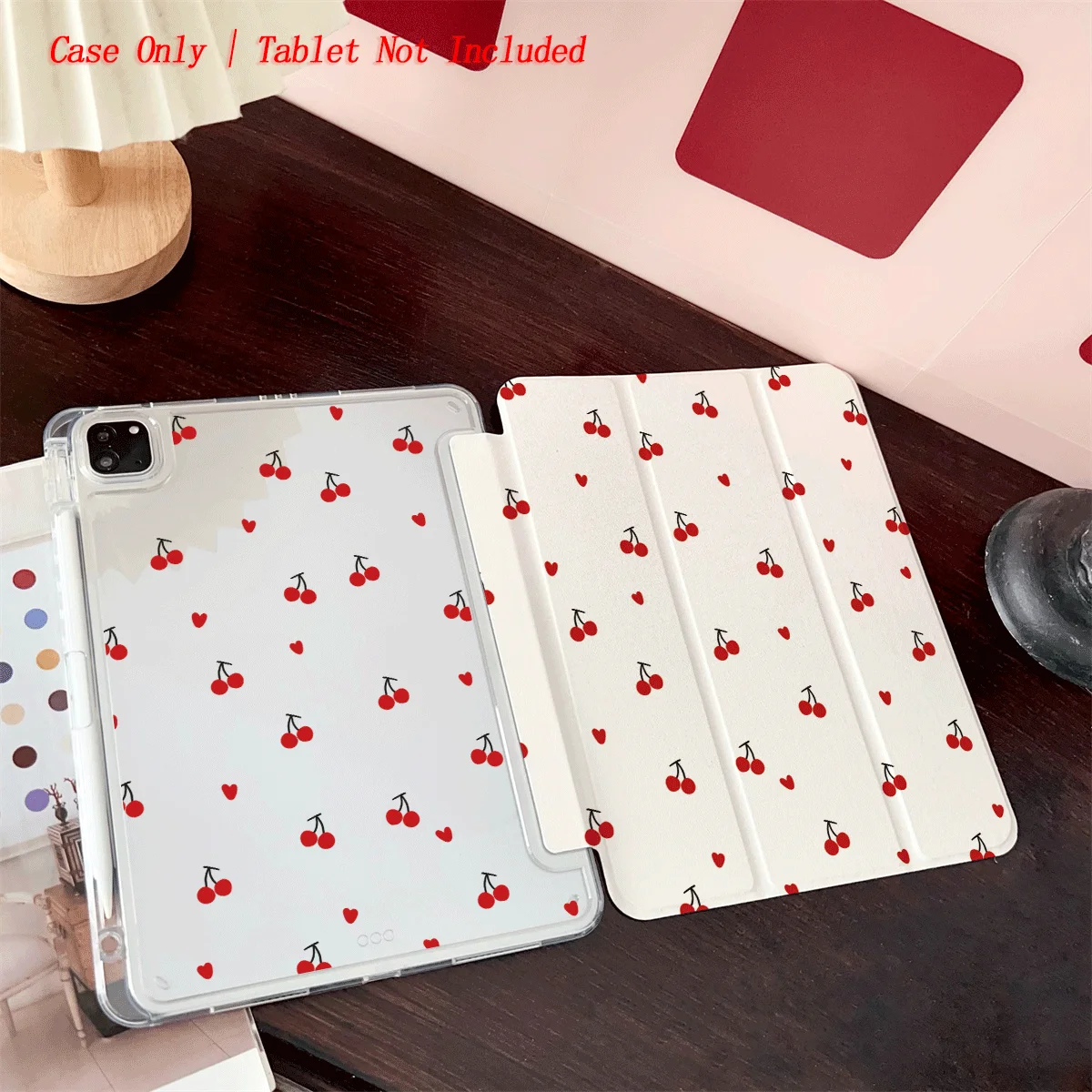 Slim Fit Premium TPU Tablet Cover, Shockproof Durable Lightweight Protective Case for iPad Samsung Huawei Honor Redmi Xiaomi