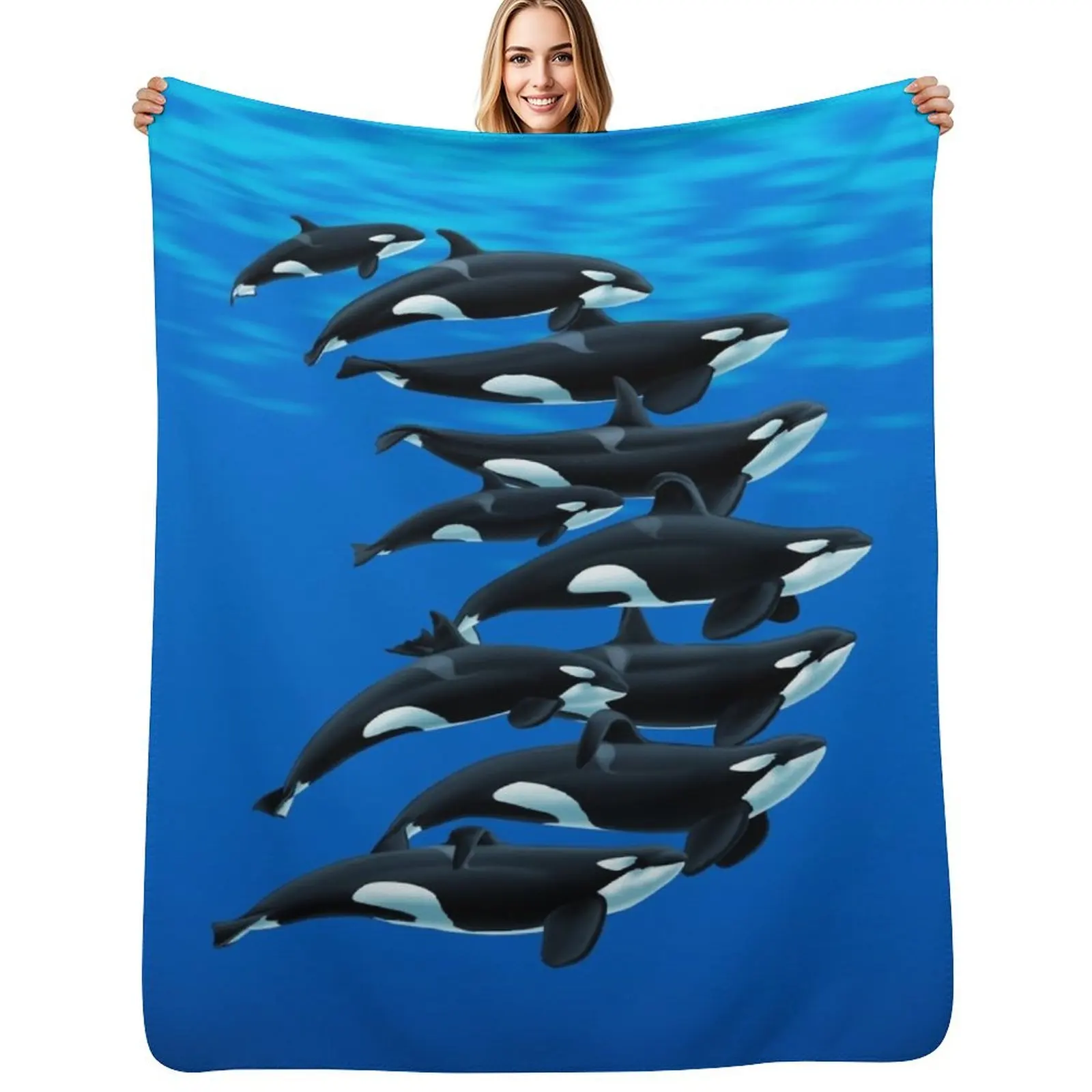 California Orcas 2020 Throw Blanket Blankets For Baby Summer Beddings decorative Custom christmas decoration funny gift Blankets