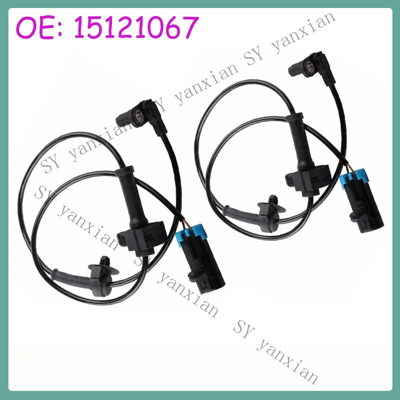 SY+ 2Pcs Rear ABS Wheel Speed Sensor LH RH For 07-12 GMC Yukon Cadillac Escalade
