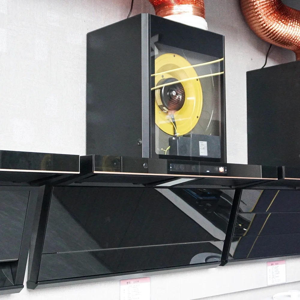 

Kitchen Chimney Range Hood Voice Control Strong Suction Wall-mounted Smart Range Hood