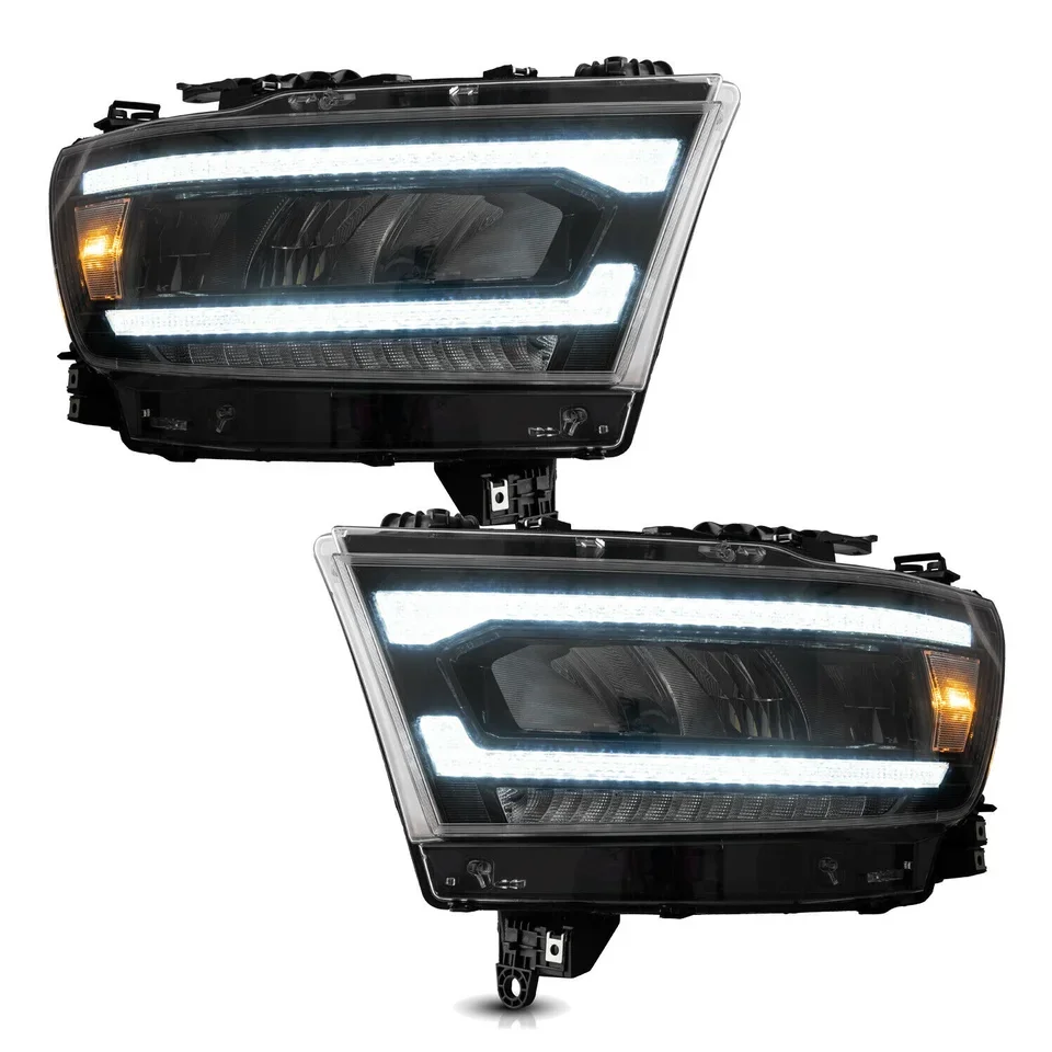

Factory Full LED Headlights Assembly 2019 2020 2021 With Sequential Turn Signal Front Lamp for Dodge Ram 1500 Head Lights