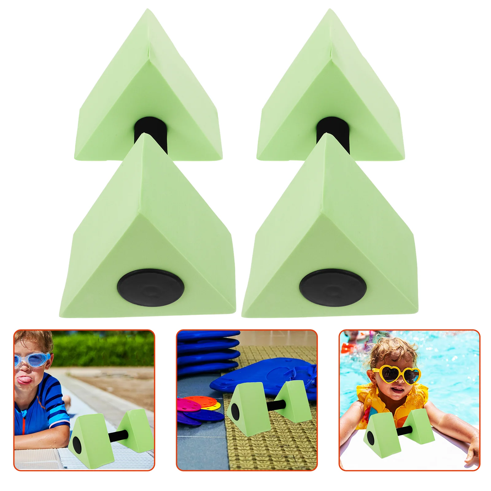 

2 Pcs Water Dumbbells for Aerobics Pool Weights Exercise Training Equipment Child