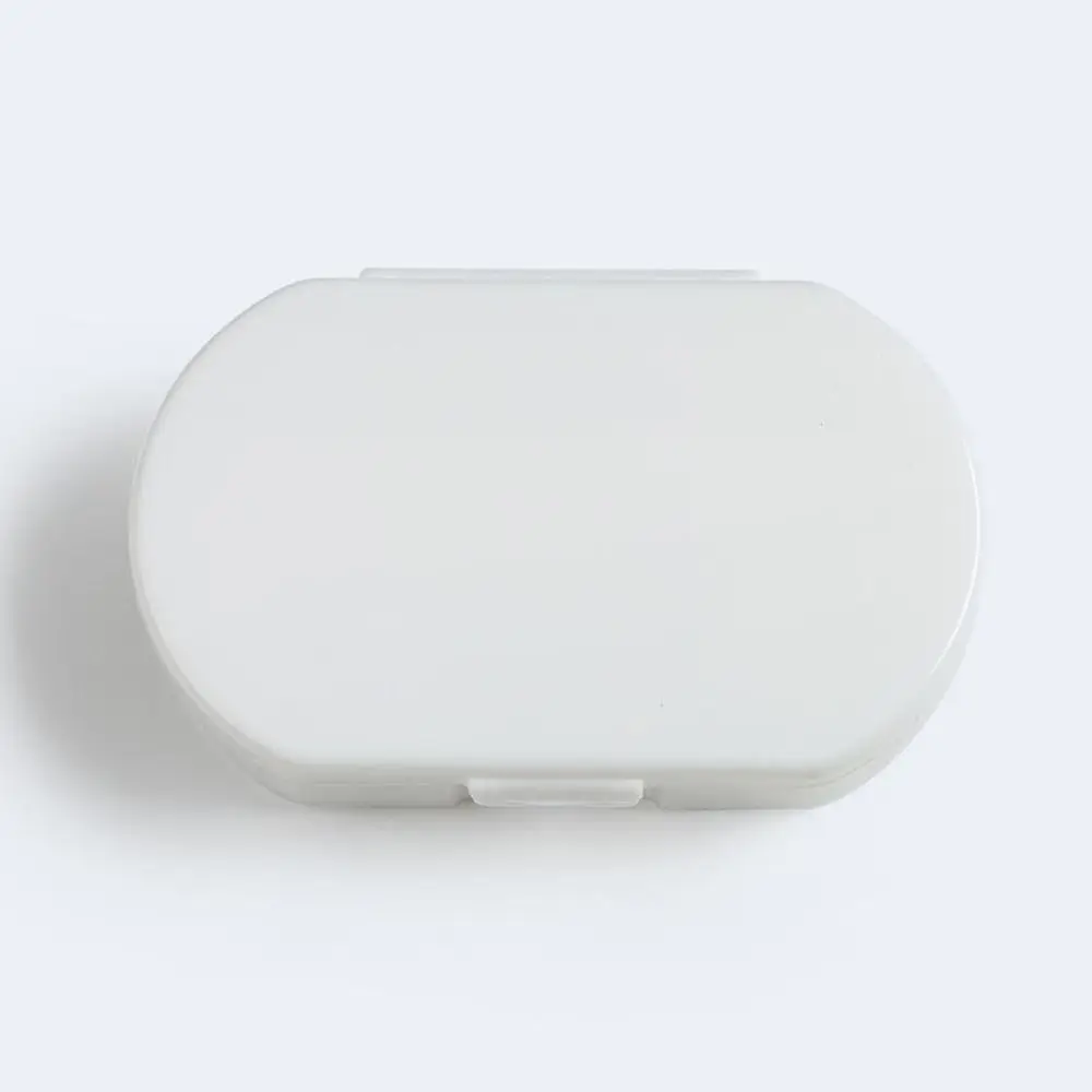 

Three Compartments Mini Pill Box Moisture-proof Portable Small Medicine Box Convenient Daily Travel Medicine Organizer Pill Box