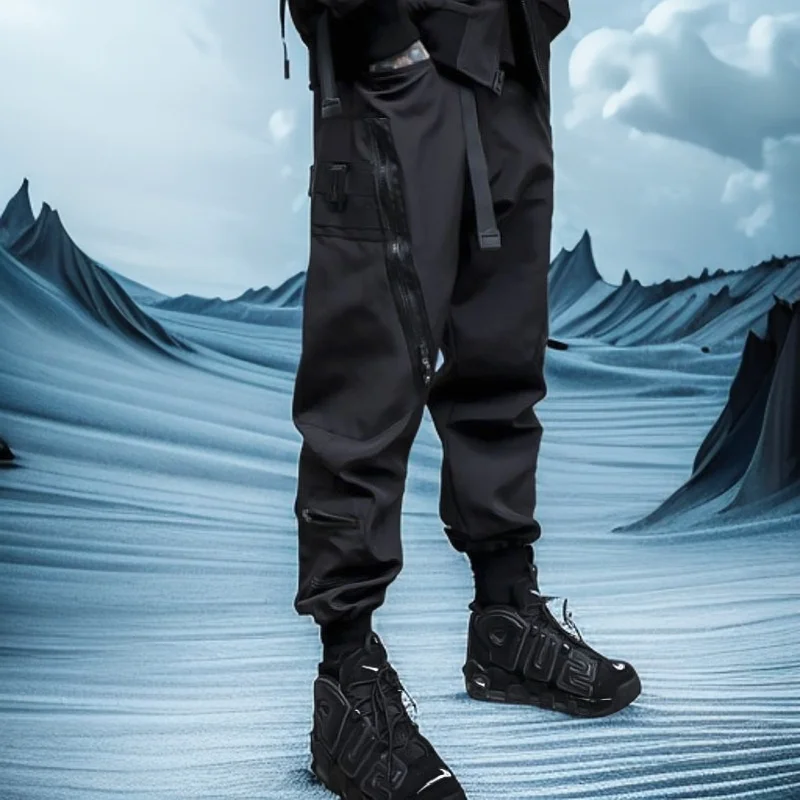 

Мужские повседневные брюки-карго с быстросохнущей тканью, многокарманные, в стиле BDU, осенние, модные, спортивные, для отдыха, универсальные, с манжетами