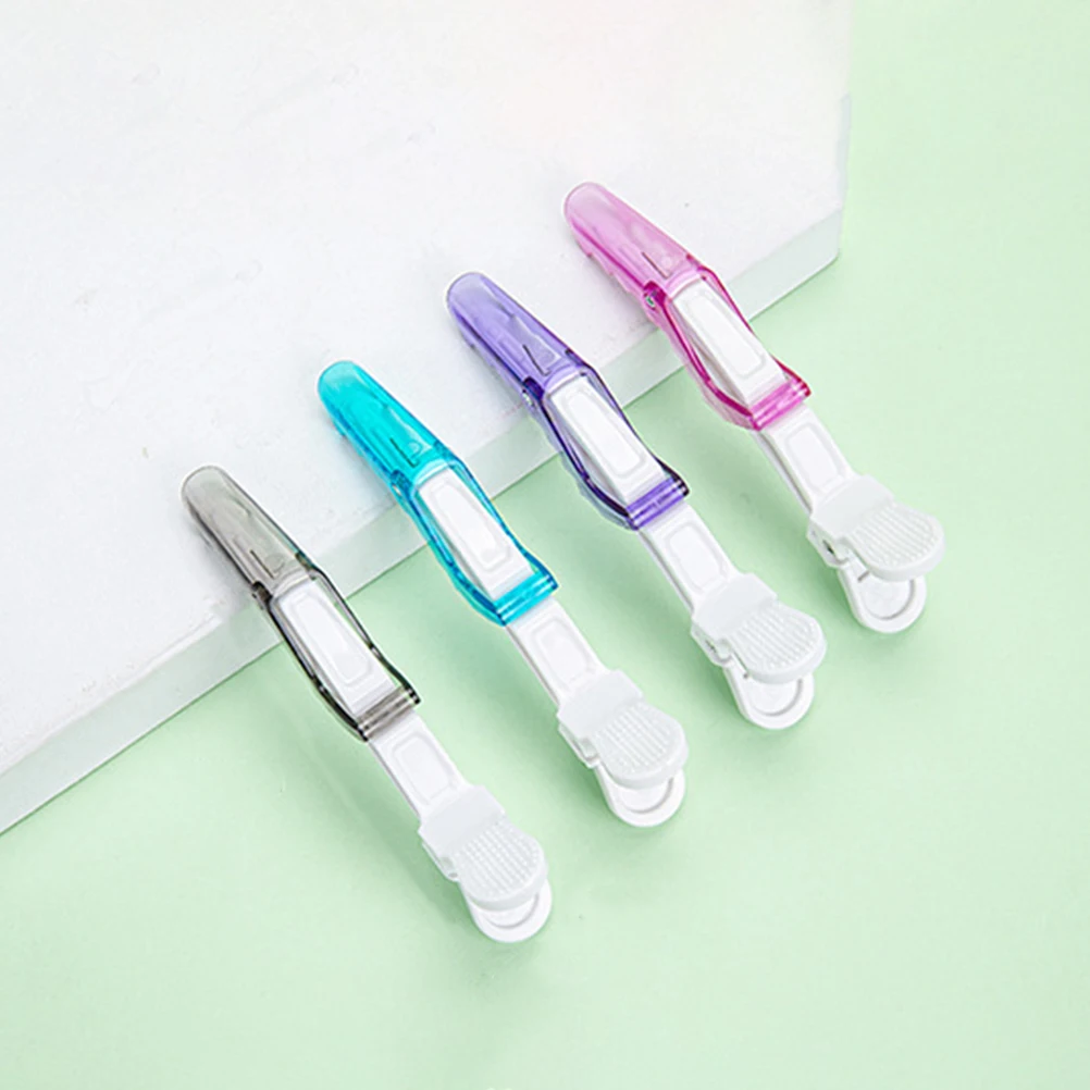 

1Set Anti-Static Hair Clips Tail Combs Heat Resistant Durable Hairdressing Tool Salon Styling Alligator Sectioning Clips