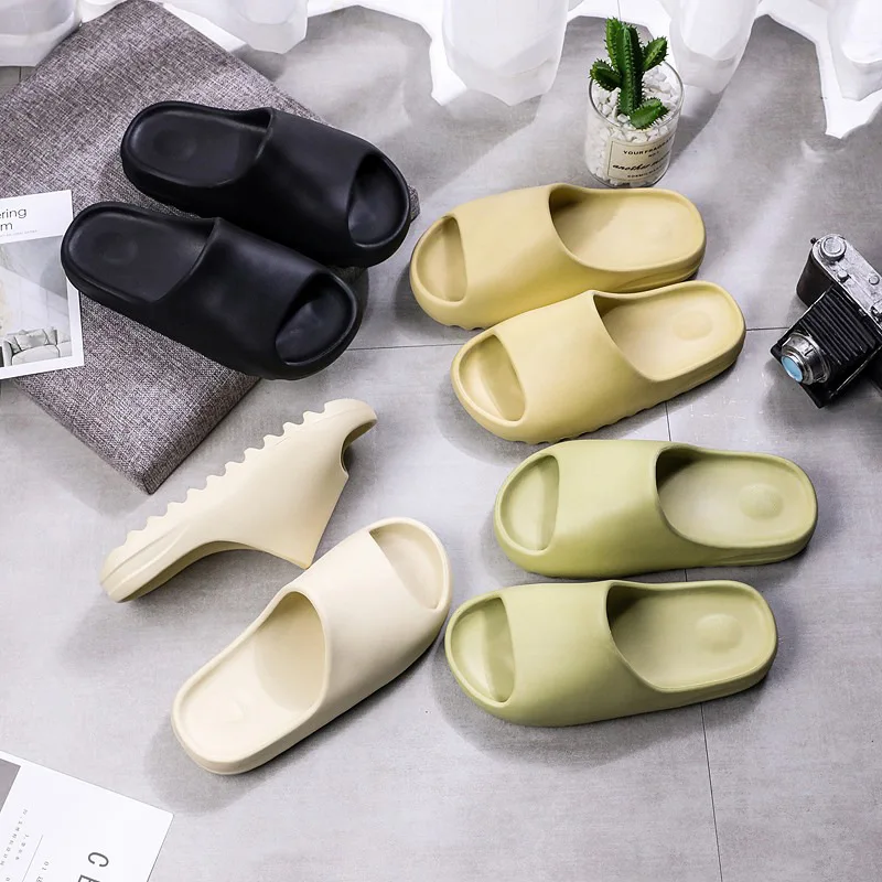 Fashion Slippers 2022 New Men Indoor Household Summer Beach Ourdoor Slides Ladies Slipers Platform Mules Shoes Woman Flats