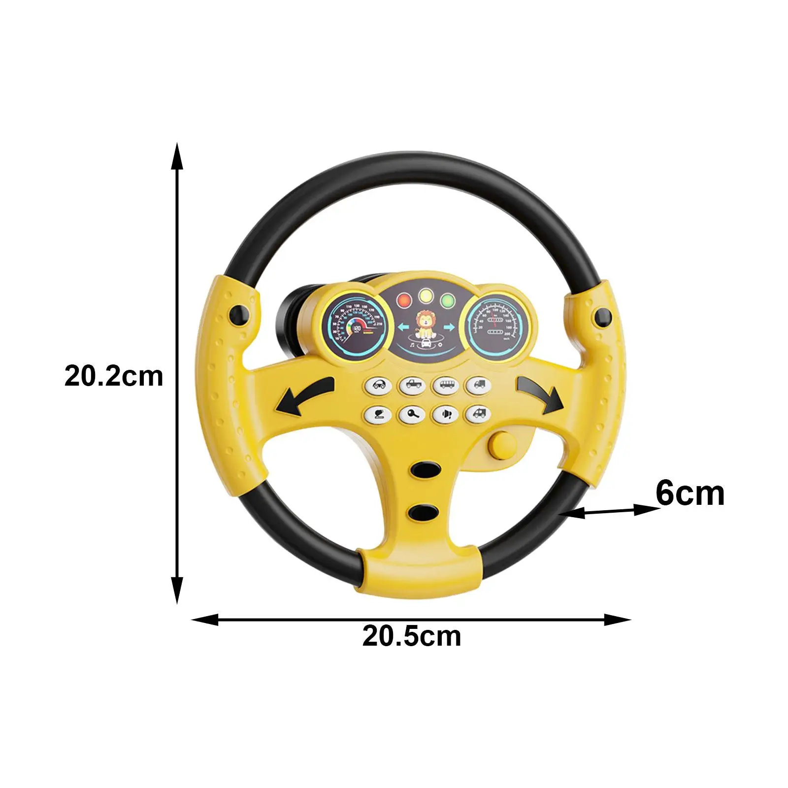 Juguete de simulación de conducción de coche, asiento de simulación, regalo para niña y niño